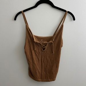 Brown Tank Top